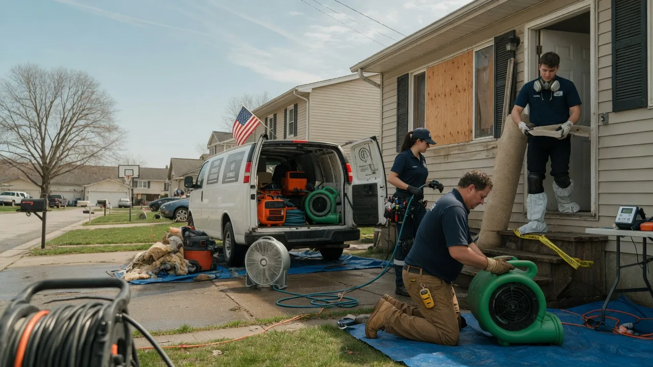 Water Damage Restoration in Hardin, IL near me